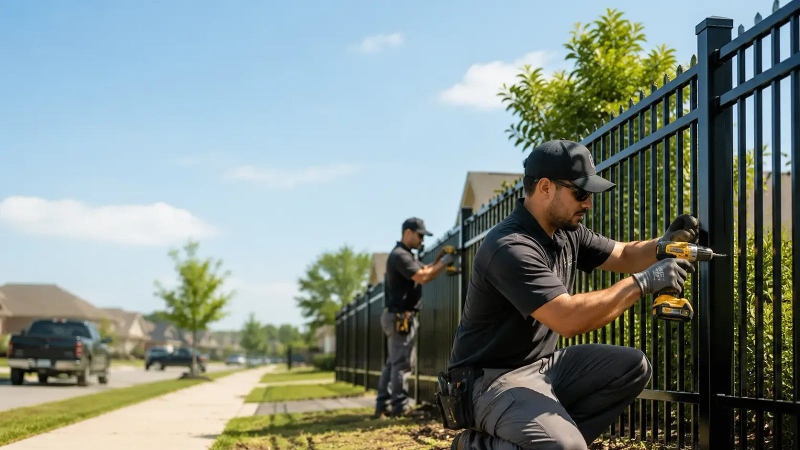 Metal Fence Installation in Braggs, OK